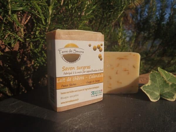 Savon Lait de chèvre Calendula