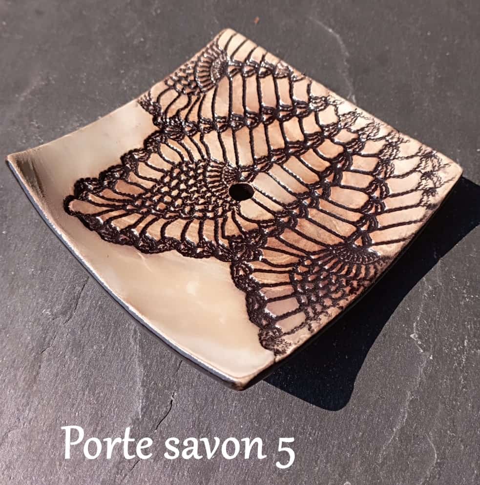 Porte Savon Céramique Design