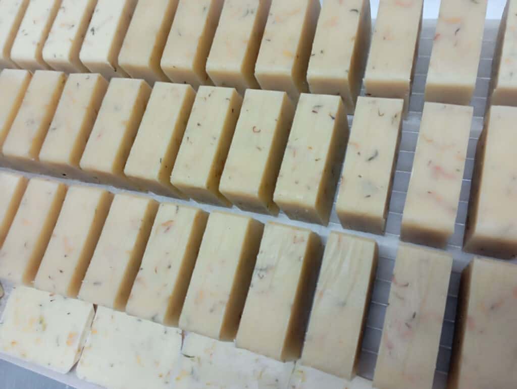 Savons au lait de chèvre et Calendula